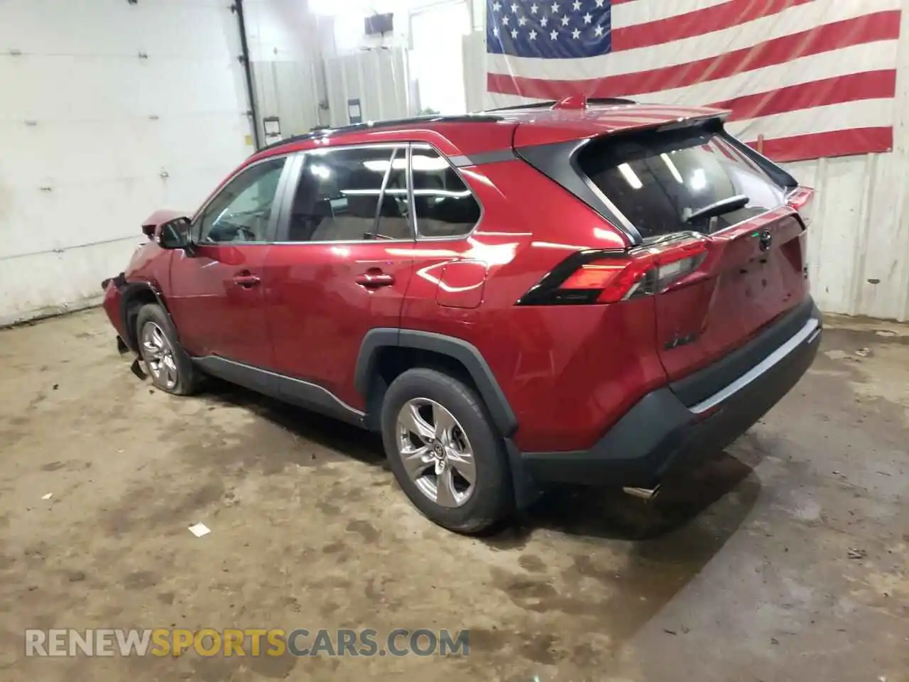 2 Photograph of a damaged car 2T3P1RFV8PW332227 TOYOTA RAV4 2023