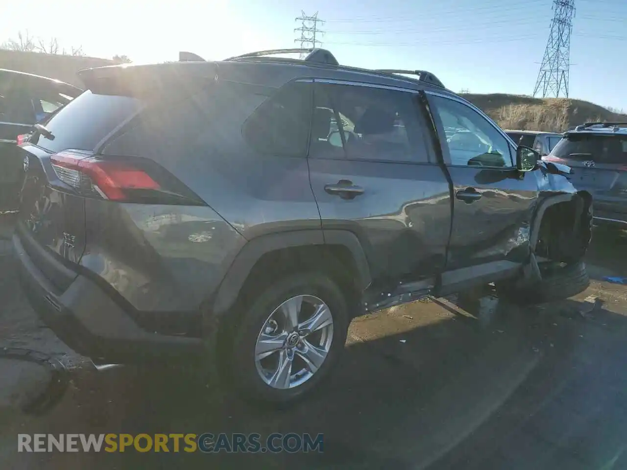 3 Photograph of a damaged car 2T3P1RFV9PC358627 TOYOTA RAV4 2023
