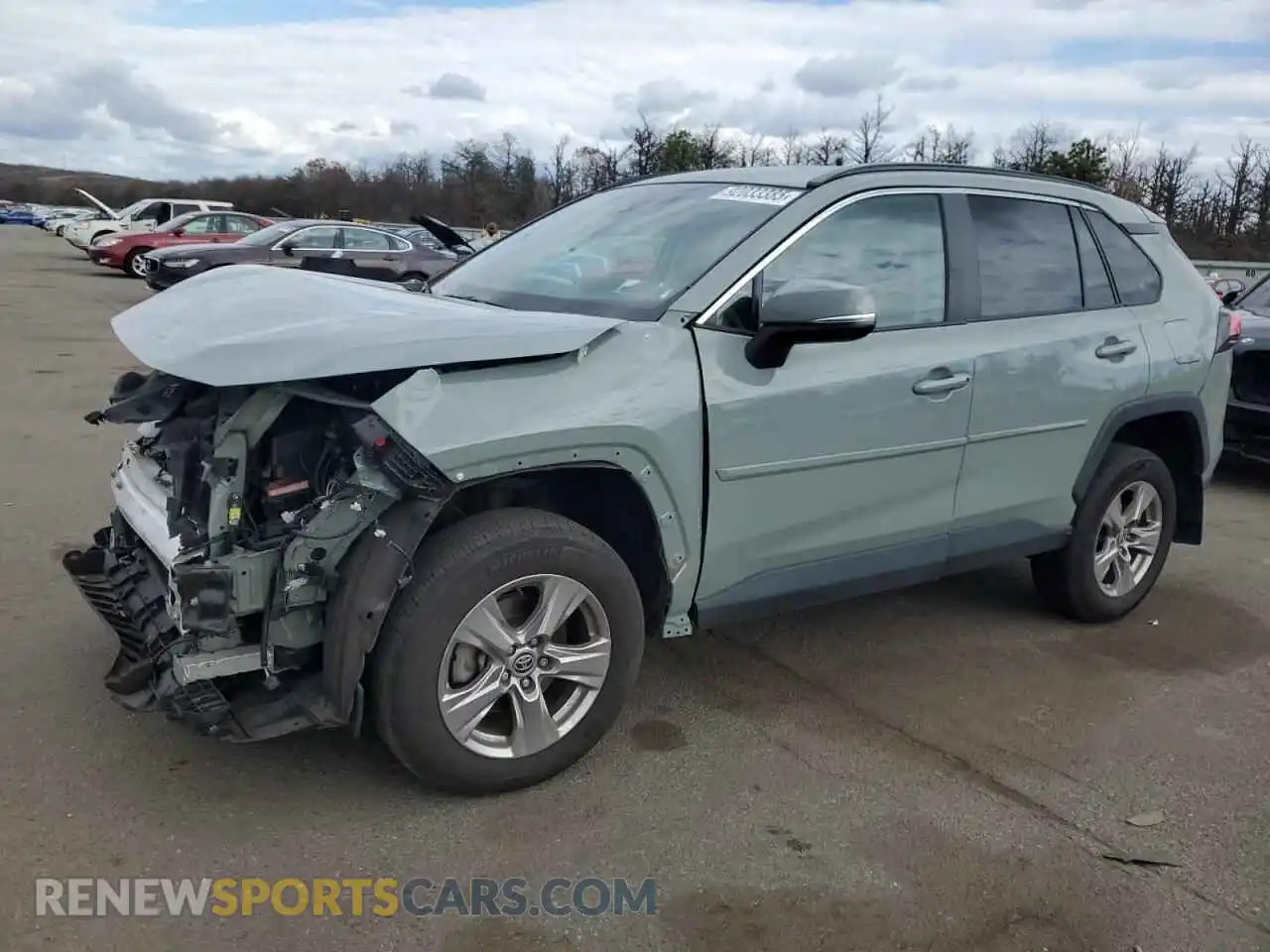 1 Photograph of a damaged car 2T3P1RFV9PW343141 TOYOTA RAV4 2023