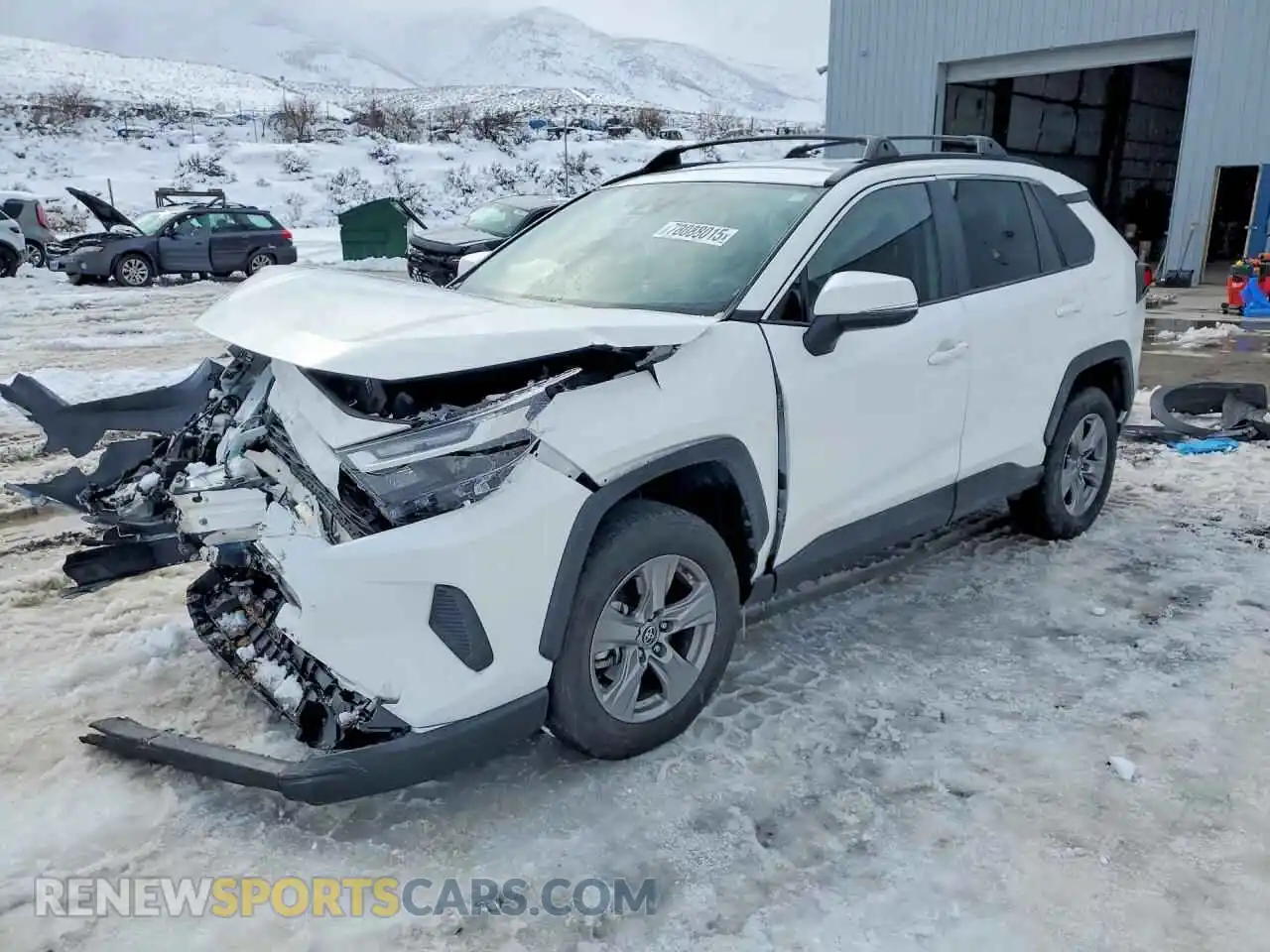 1 Photograph of a damaged car 2T3P1RFV9PW400826 TOYOTA RAV4 2023