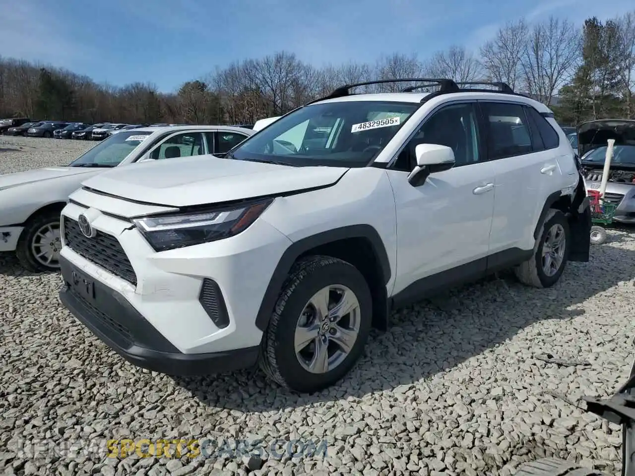1 Photograph of a damaged car 2T3P1RFVXPC344168 TOYOTA RAV4 2023