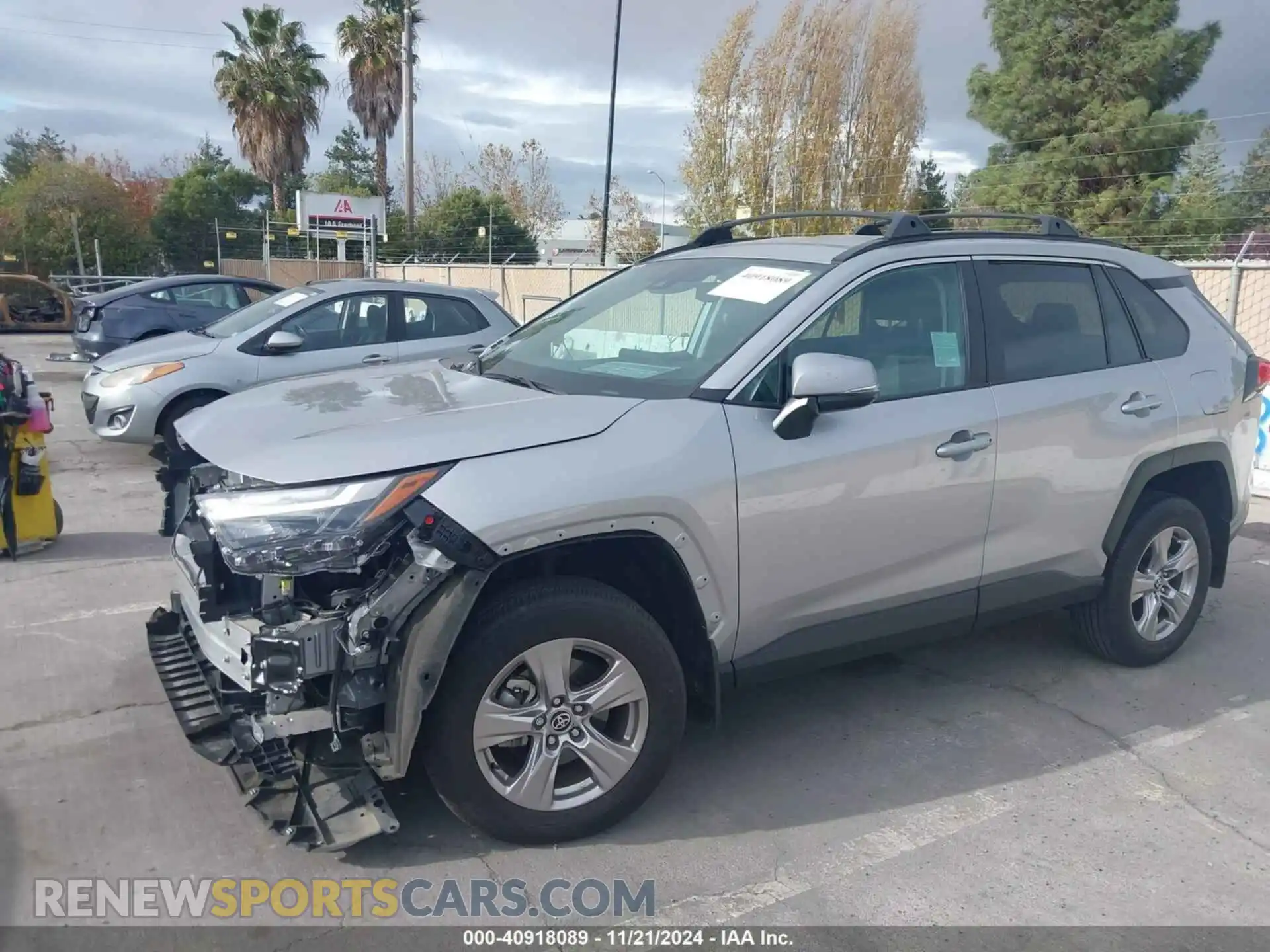 2 Photograph of a damaged car 2T3P1RFVXPC371399 TOYOTA RAV4 2023