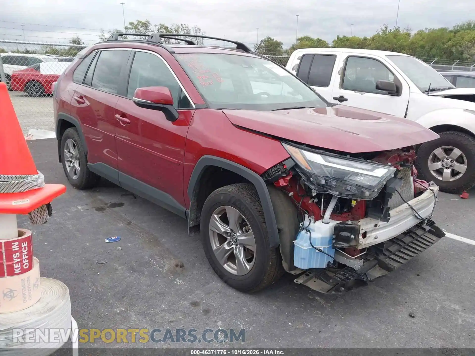 1 Фотография поврежденного автомобиля 2T3P1RFVXPW367772 TOYOTA RAV4 2023