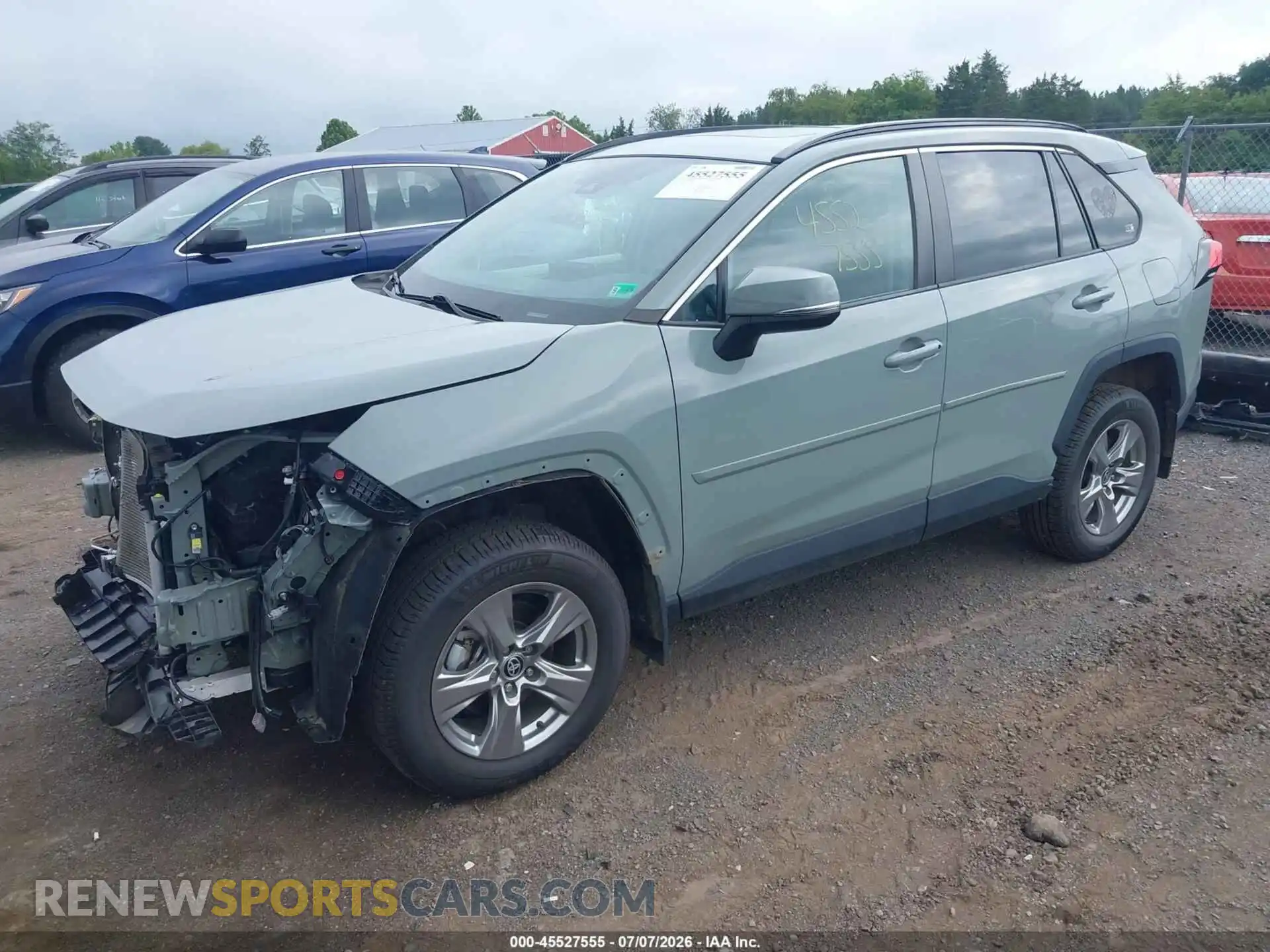 2 Фотография поврежденного автомобиля 2T3P1RFVXPW395541 TOYOTA RAV4 2023