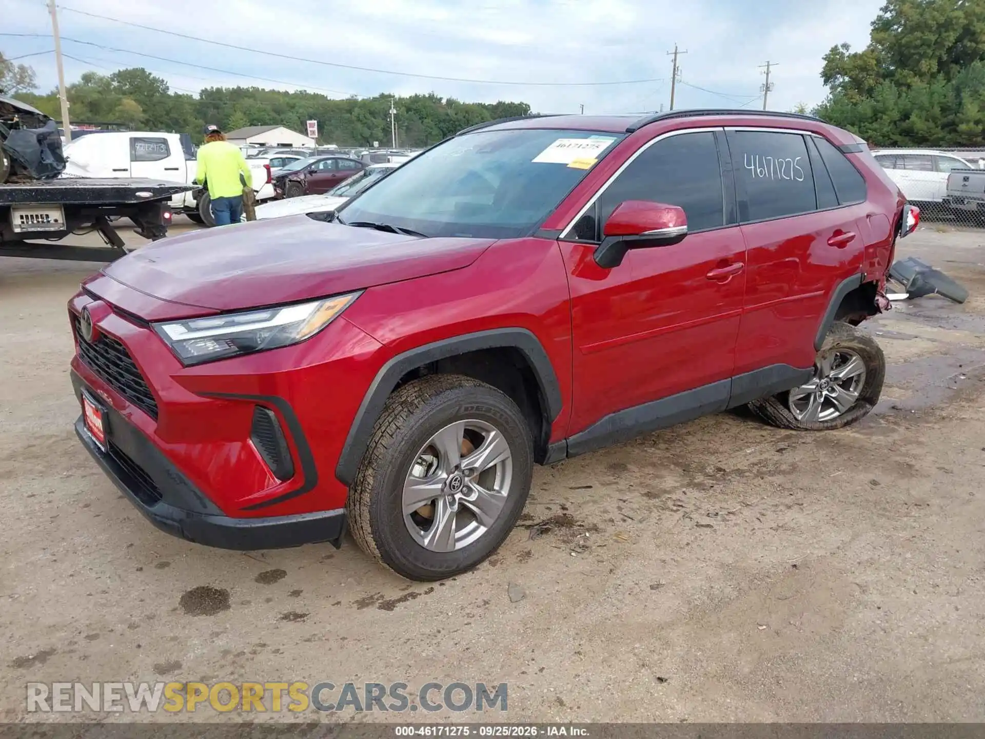 2 Photograph of a damaged car 2T3P1RFVXPW406389 TOYOTA RAV4 2023