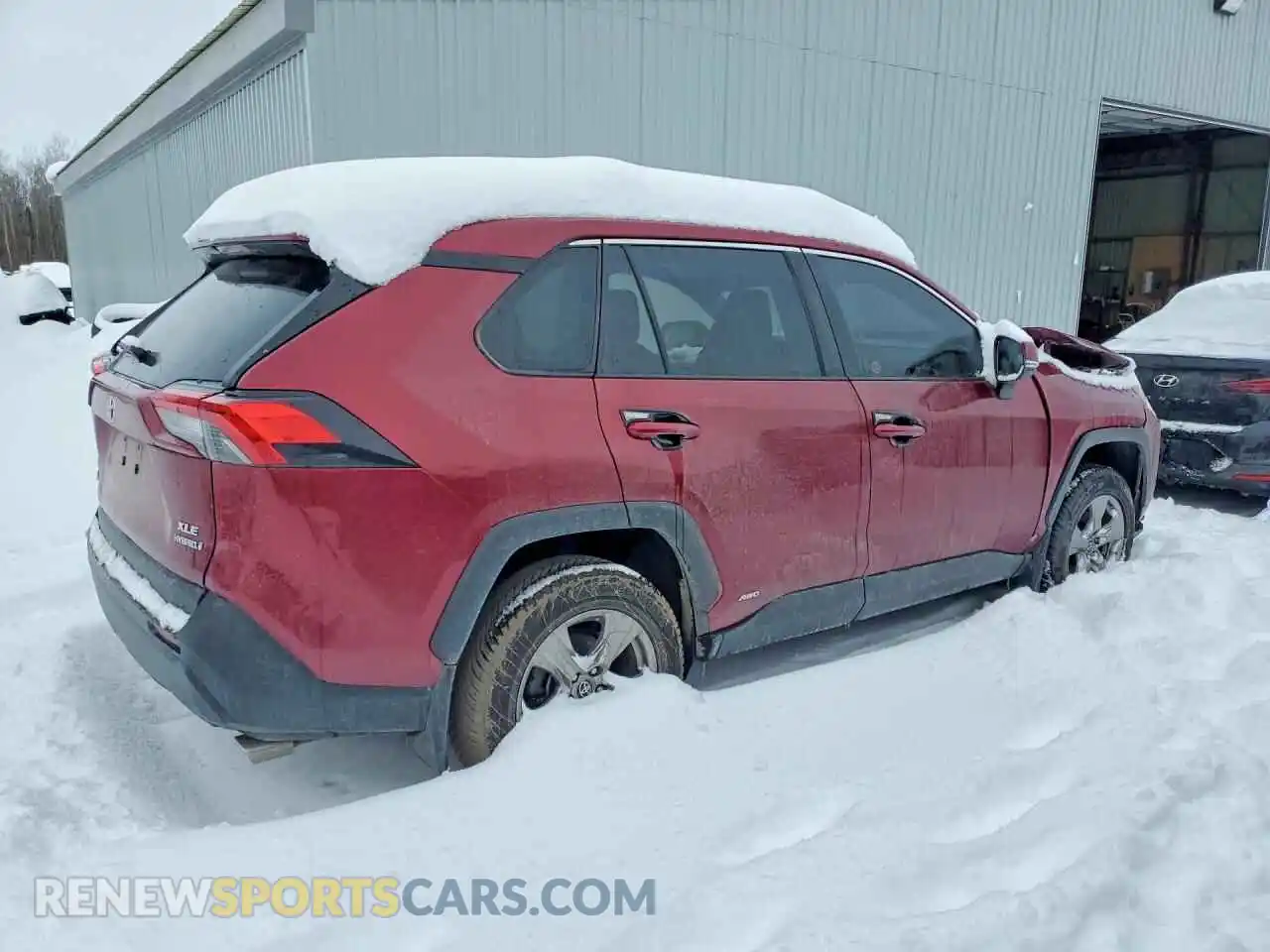 3 Фотография поврежденного автомобиля 2T3RWRFV3PW166595 TOYOTA RAV4 2023