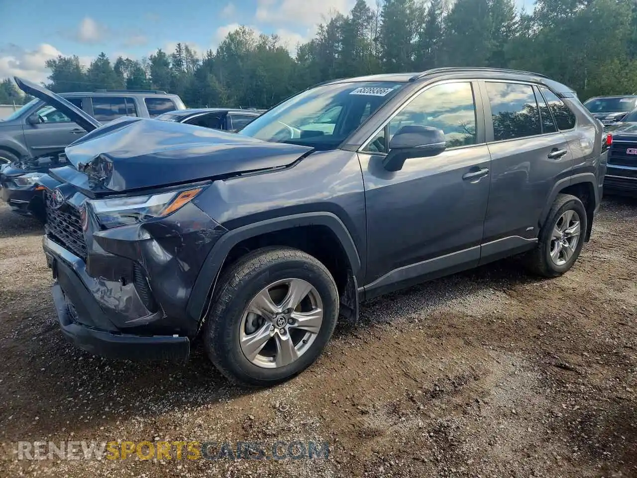 1 Photograph of a damaged car 2T3RWRFV4PW162460 TOYOTA RAV4 2023