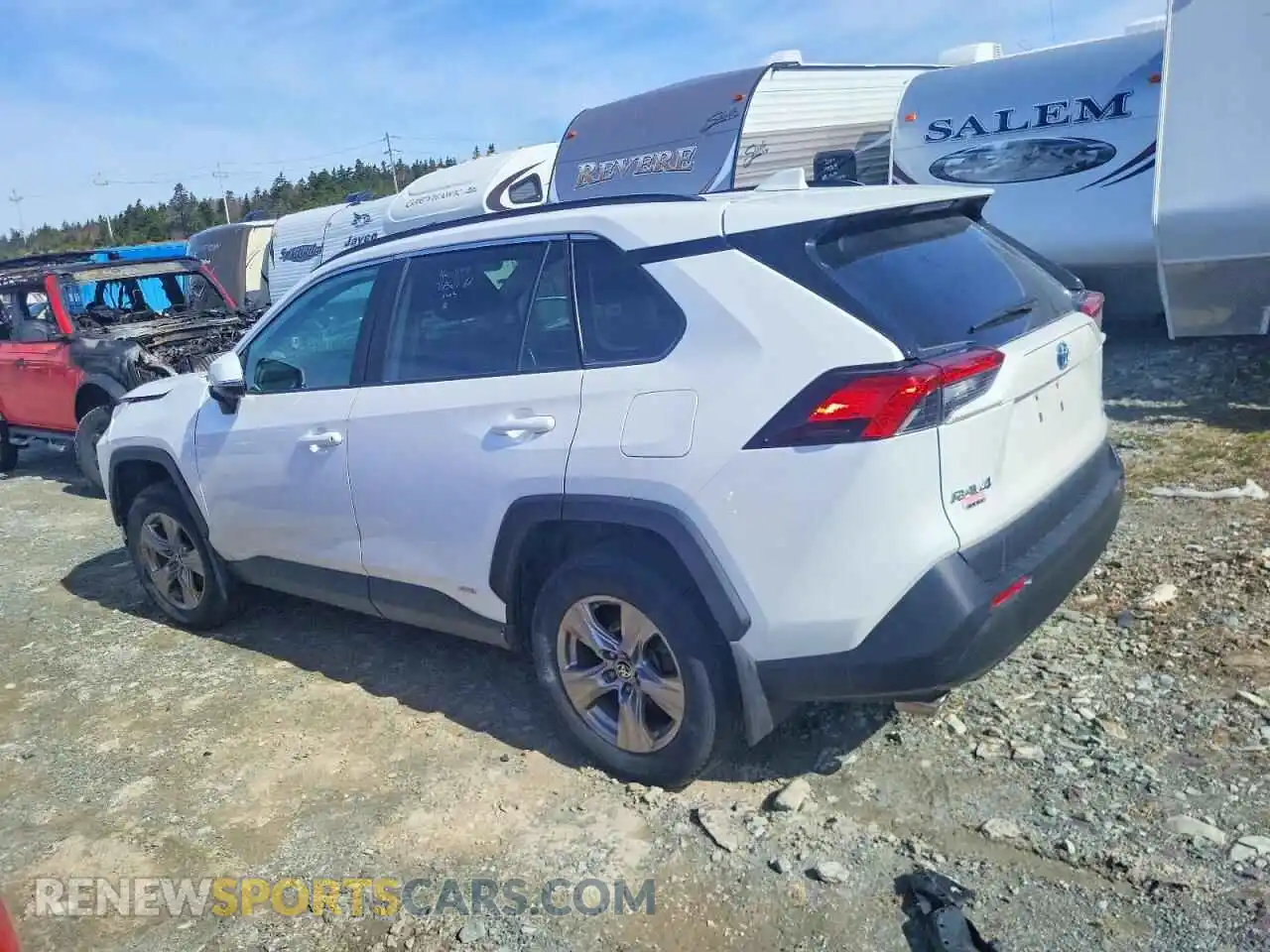 2 Photograph of a damaged car 2T3RWRFV5PW181728 TOYOTA RAV4 2023