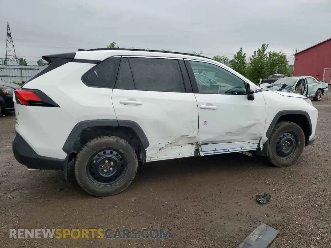 3 Photograph of a damaged car 2T3RWRFV6PW165165 TOYOTA RAV4 2023
