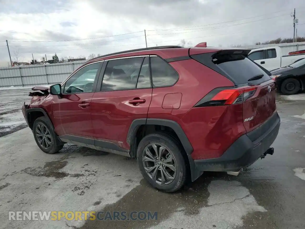 2 Photograph of a damaged car 2T3RWRFV9PW168075 TOYOTA RAV4 2023