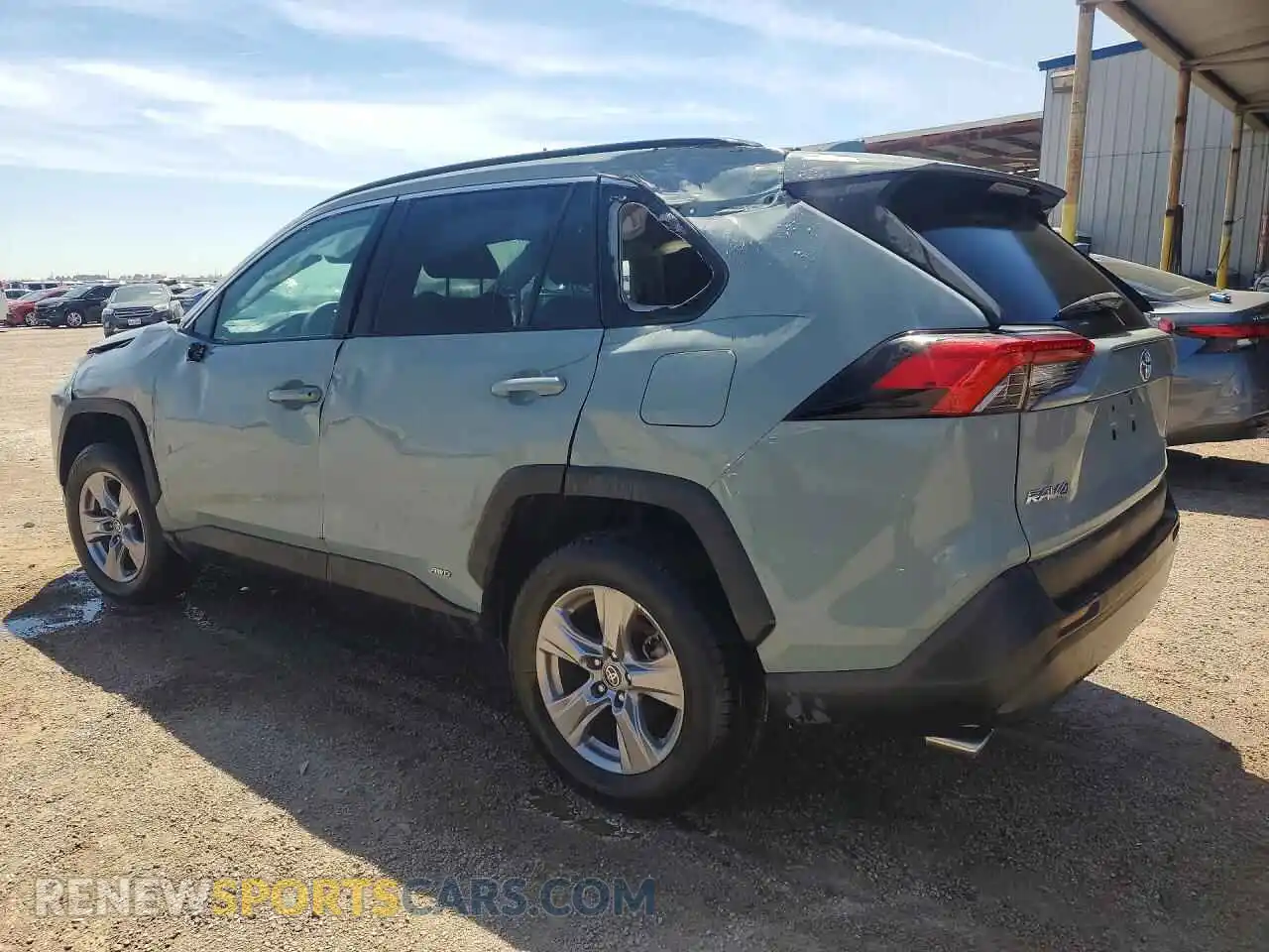 2 Photograph of a damaged car 2T3RWRFV9PW182977 TOYOTA RAV4 2023