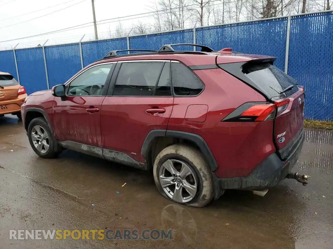 2 Фотография поврежденного автомобиля 2T3RWRFVXPW162480 TOYOTA RAV4 2023