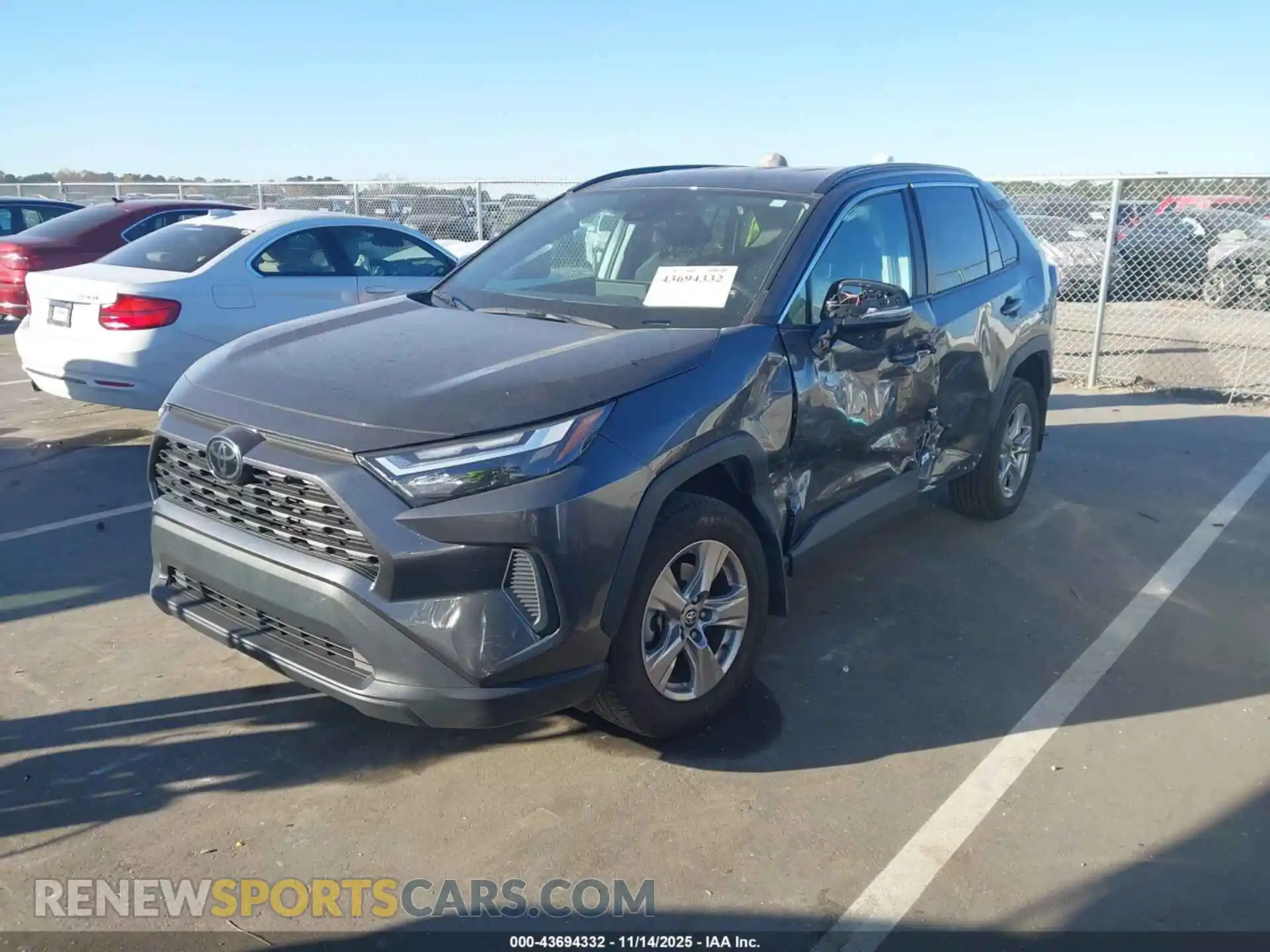 2 Photograph of a damaged car 2T3W1RFV0PC238372 TOYOTA RAV4 2023