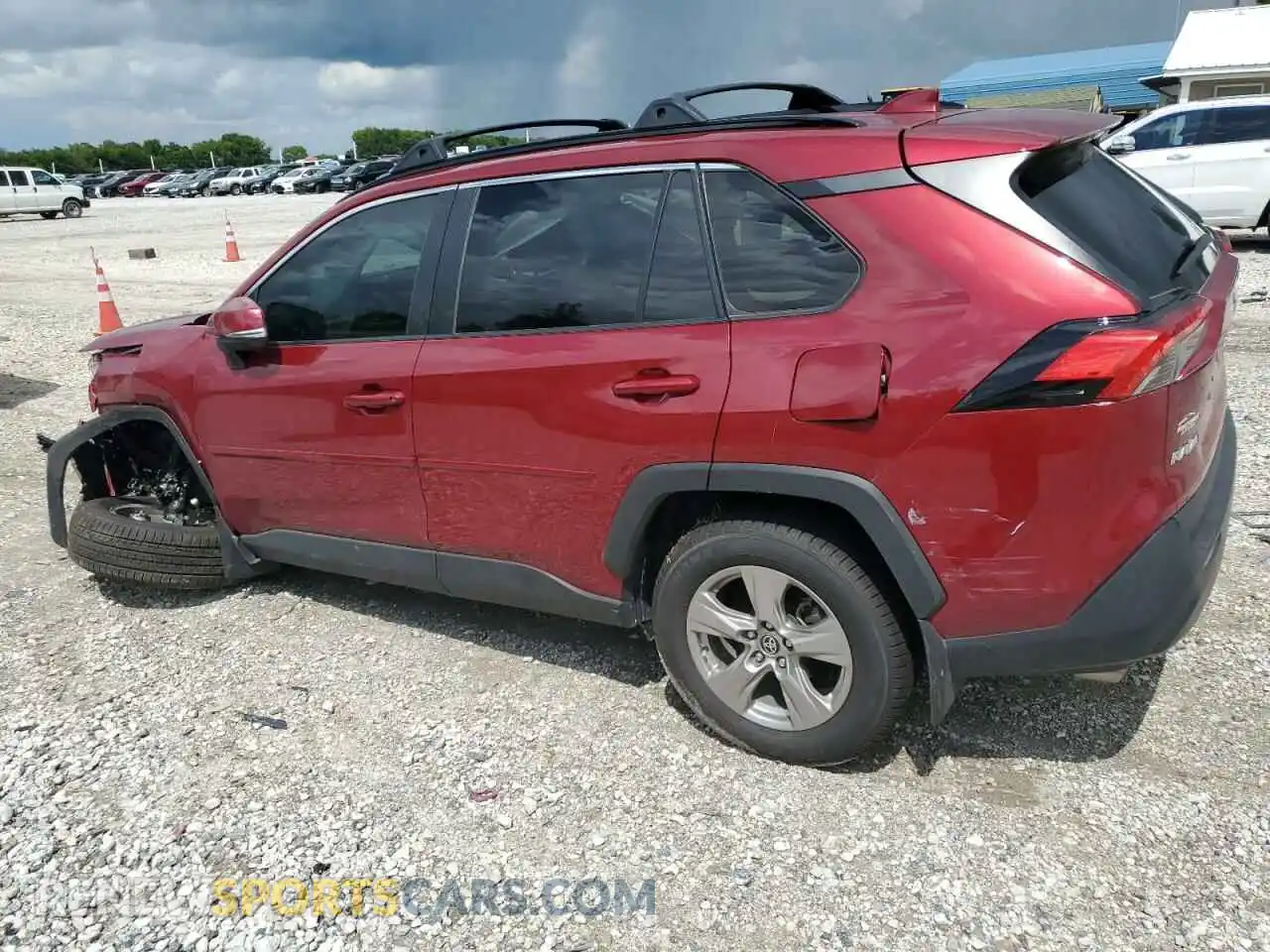 2 Photograph of a damaged car 2T3W1RFV0PW244901 TOYOTA RAV4 2023