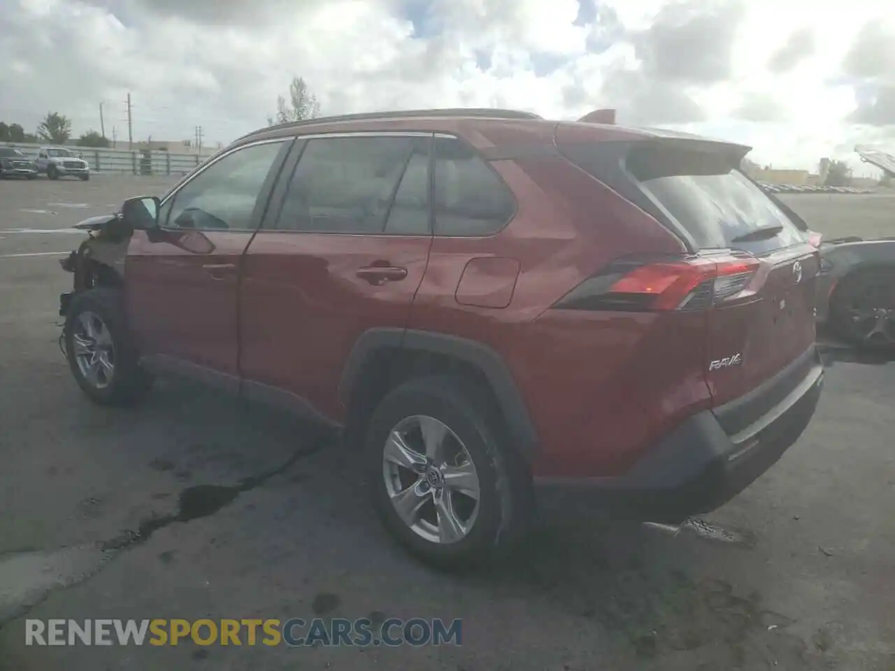 2 Photograph of a damaged car 2T3W1RFV0PW263352 TOYOTA RAV4 2023