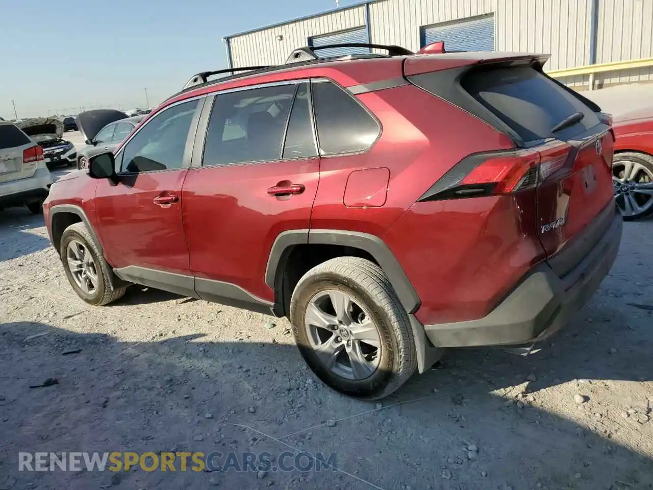 2 Photograph of a damaged car 2T3W1RFV0PW295654 TOYOTA RAV4 2023