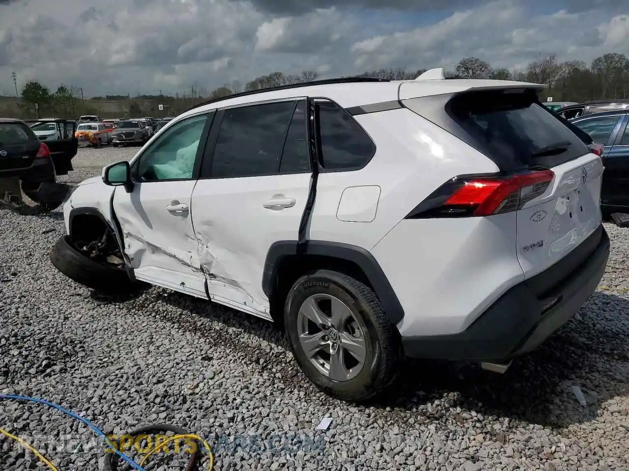 2 Photograph of a damaged car 2T3W1RFV1PC229552 TOYOTA RAV4 2023