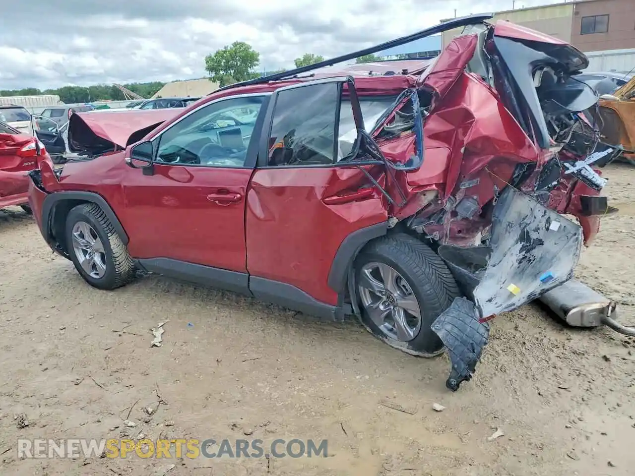2 Photograph of a damaged car 2T3W1RFV1PW286106 TOYOTA RAV4 2023
