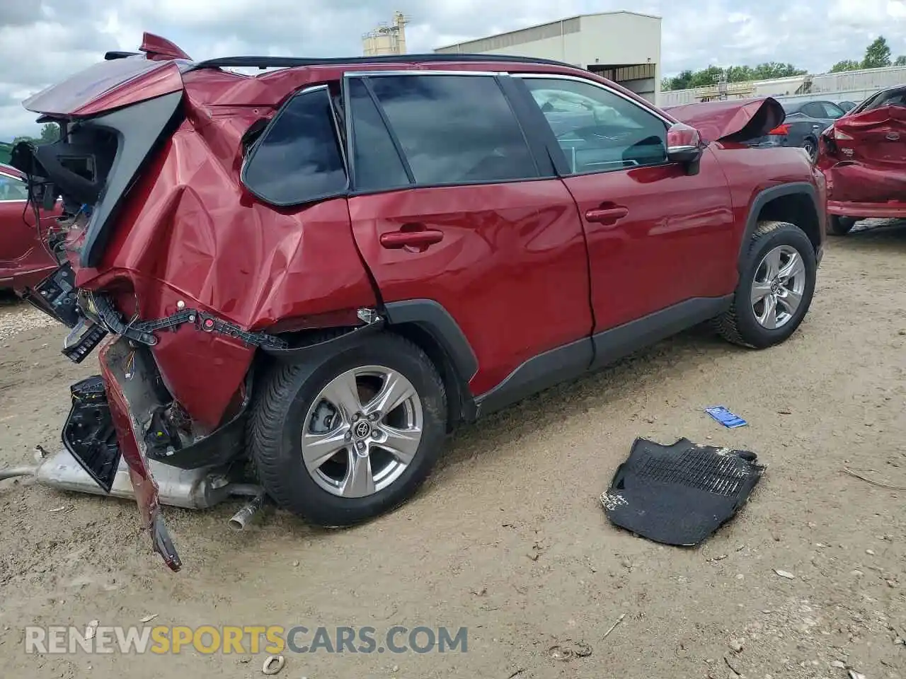 3 Photograph of a damaged car 2T3W1RFV1PW286106 TOYOTA RAV4 2023