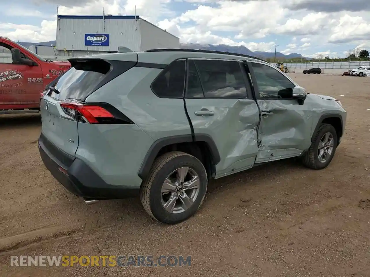 3 Photograph of a damaged car 2T3W1RFV1PW295355 TOYOTA RAV4 2023