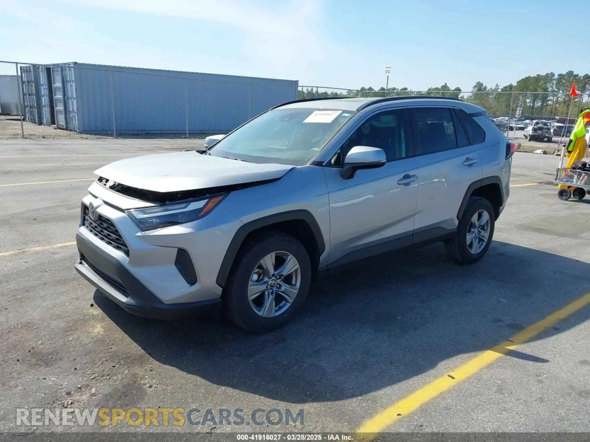 2 Photograph of a damaged car 2T3W1RFV2PC230208 TOYOTA RAV4 2023