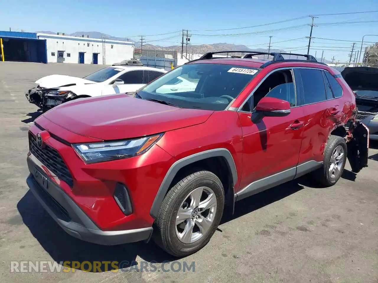 1 Фотография поврежденного автомобиля 2T3W1RFV2PW282999 TOYOTA RAV4 2023