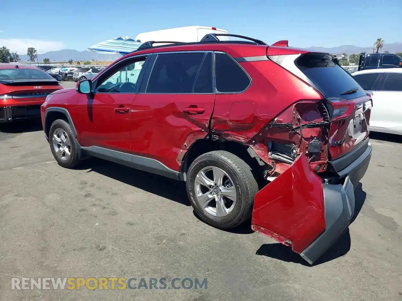2 Фотография поврежденного автомобиля 2T3W1RFV2PW282999 TOYOTA RAV4 2023