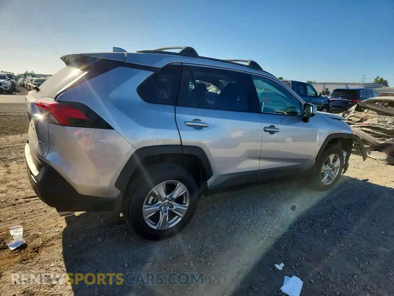 3 fotografías del automóvil dañado 2T3W1RFV3PC235661 TOYOTA RAV4 2023