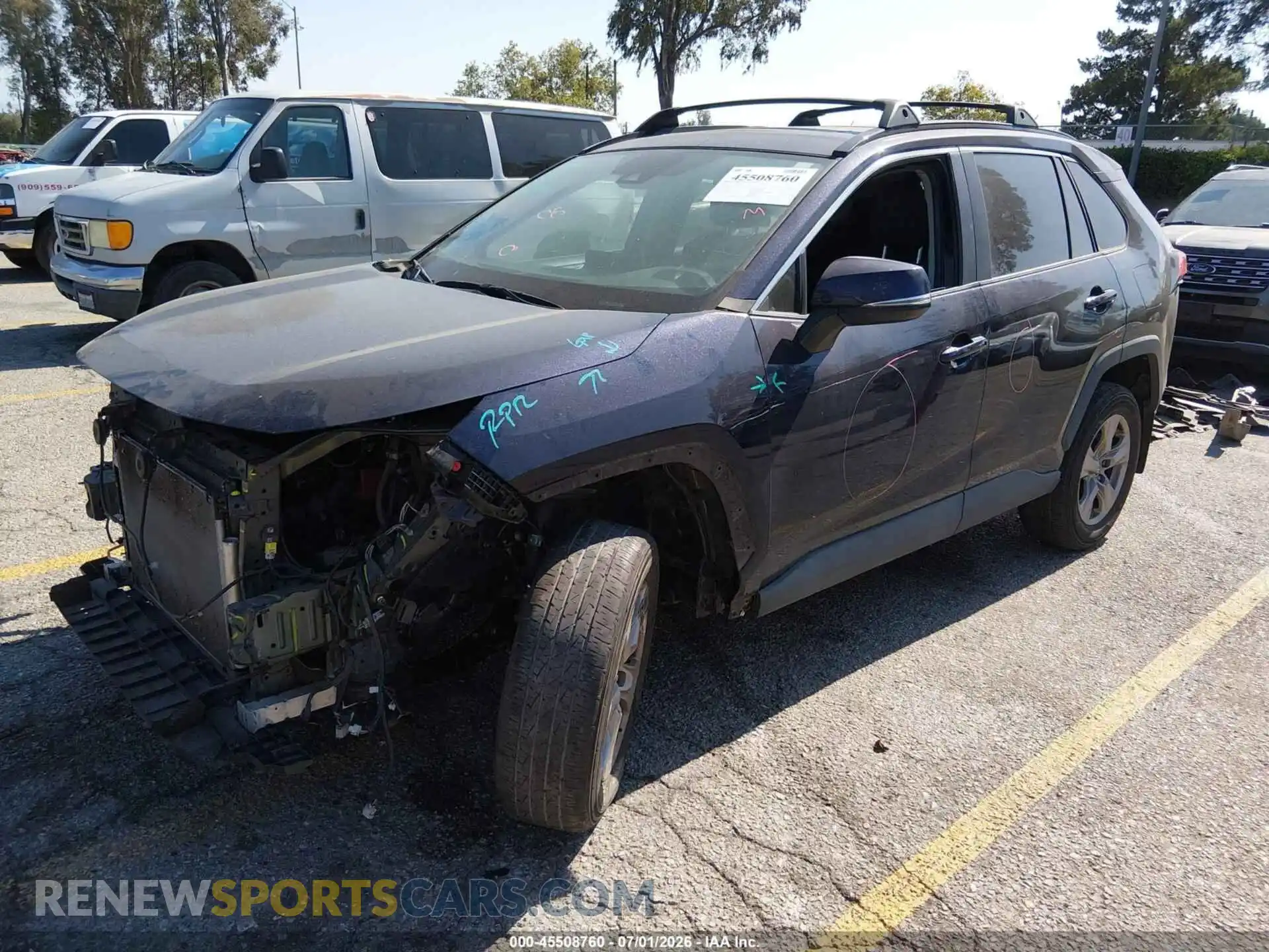 2 Фотография поврежденного автомобиля 2T3W1RFV3PW257917 TOYOTA RAV4 2023