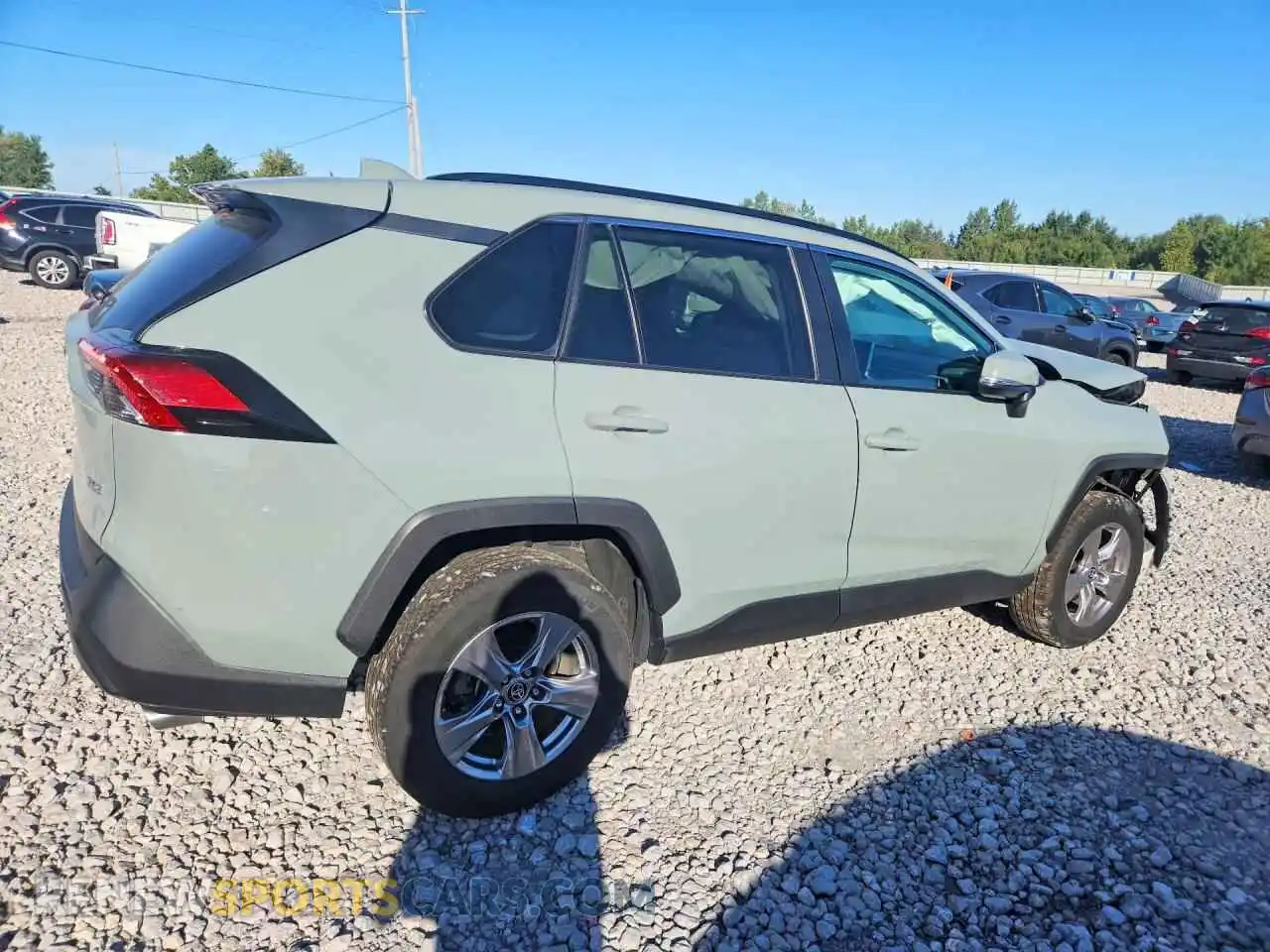 3 fotografías del automóvil dañado 2T3W1RFV3PW279934 TOYOTA RAV4 2023