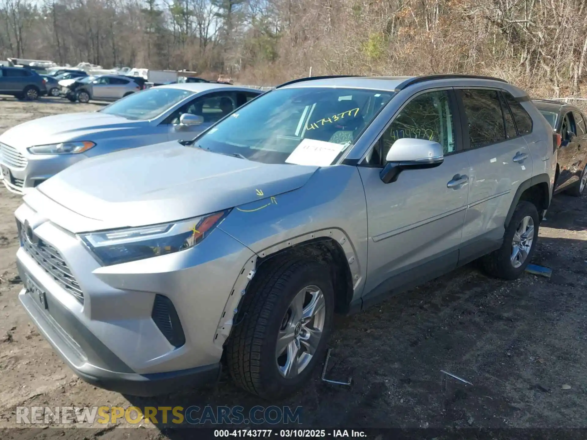2 Photograph of a damaged car 2T3W1RFV4PC218612 TOYOTA RAV4 2023
