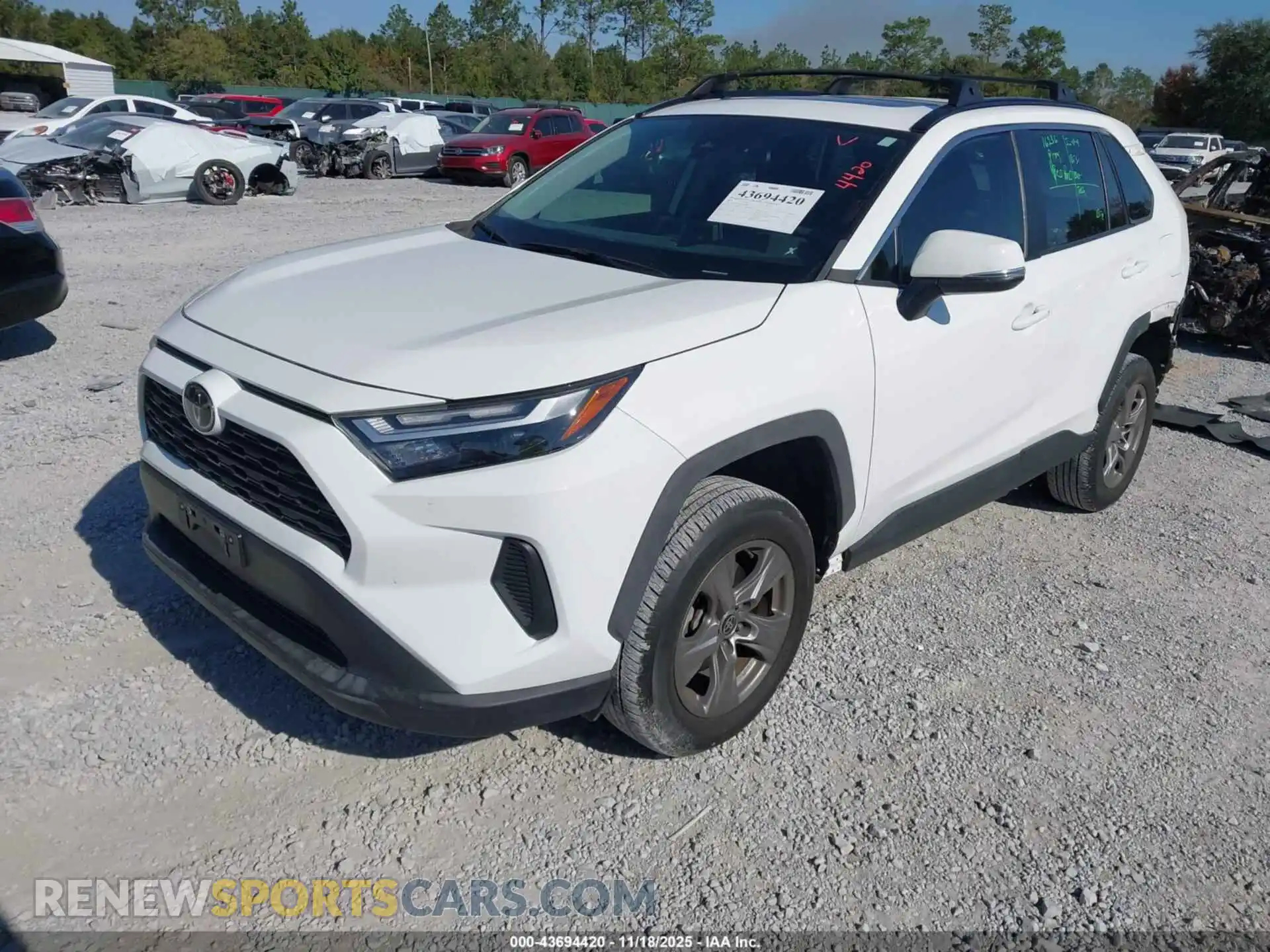 2 Photograph of a damaged car 2T3W1RFV4PC243493 TOYOTA RAV4 2023