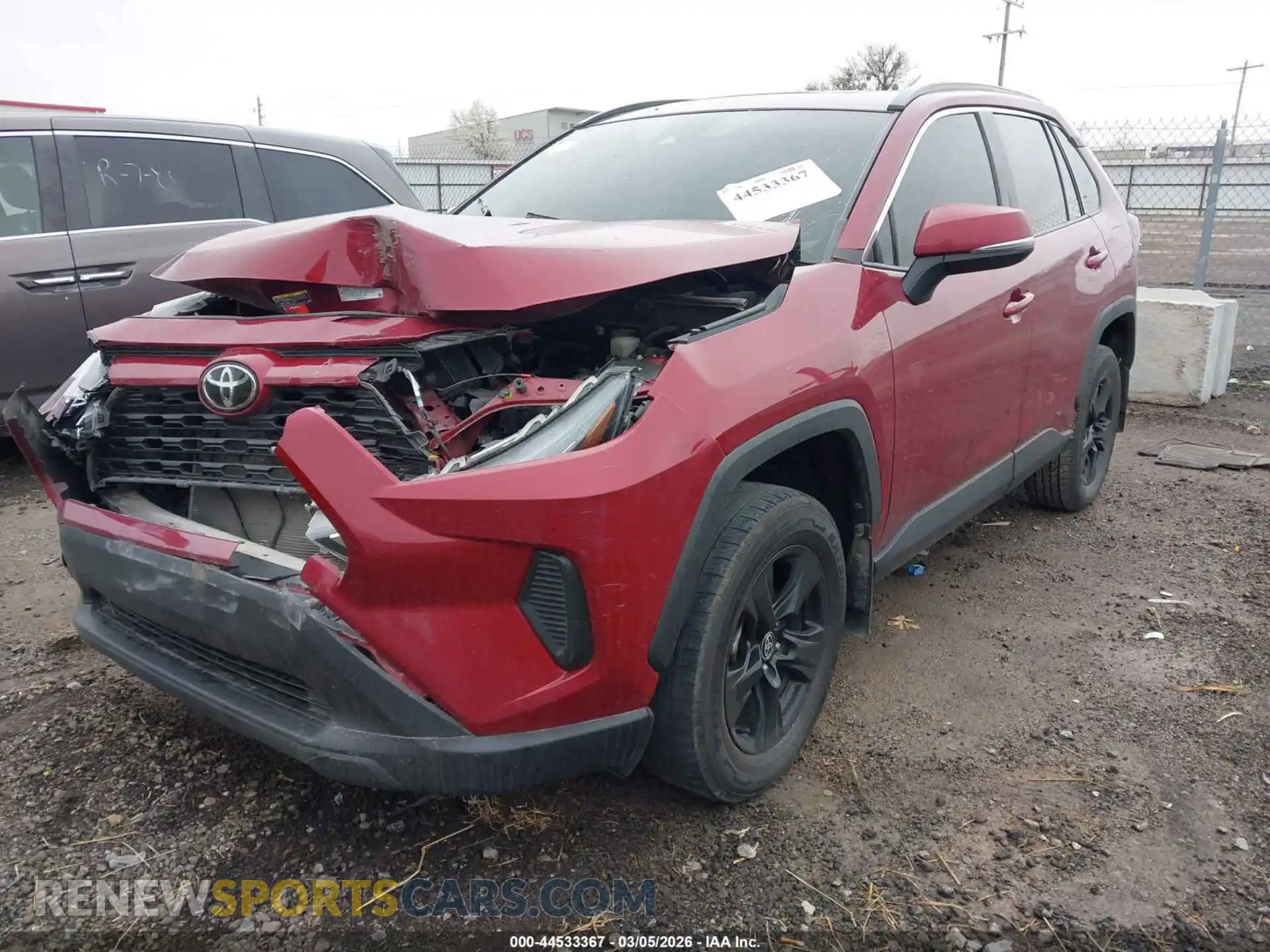 2 Photograph of a damaged car 2T3W1RFV4PW256811 TOYOTA RAV4 2023