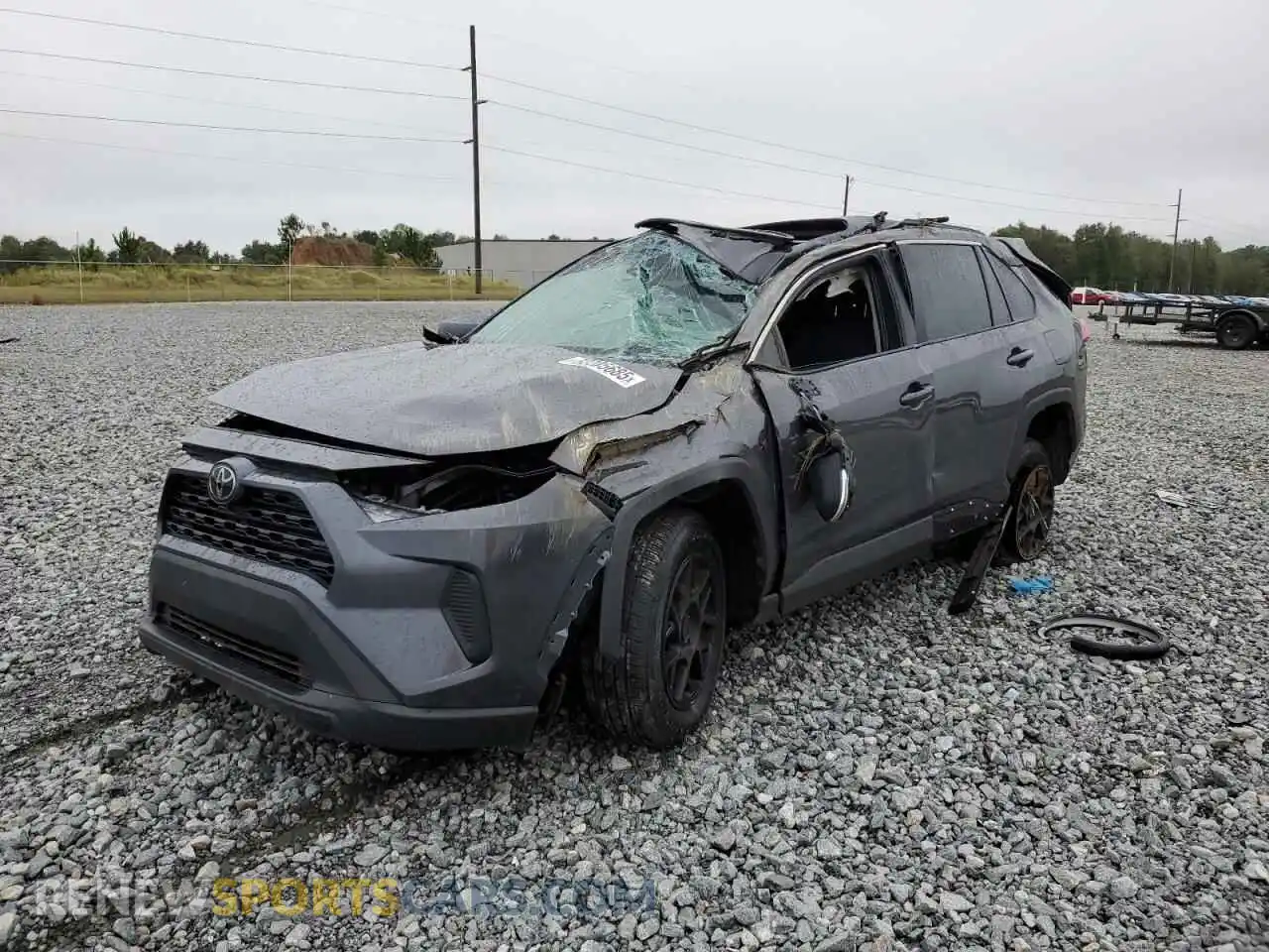 1 Photograph of a damaged car 2T3W1RFV4PW294815 TOYOTA RAV4 2023