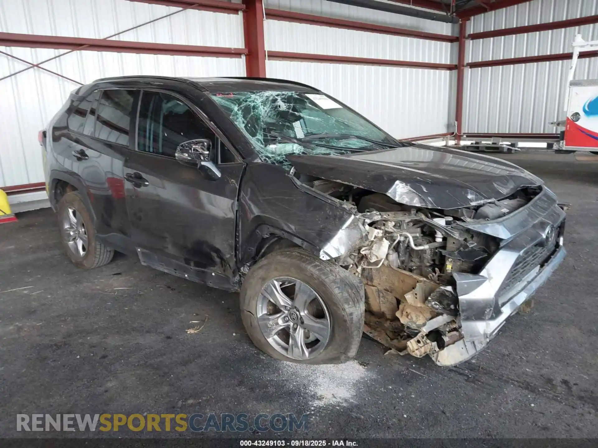 1 Photograph of a damaged car 2T3W1RFV5PC247116 TOYOTA RAV4 2023