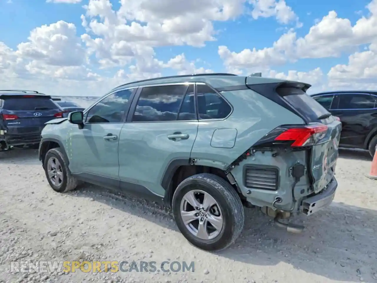 2 Photograph of a damaged car 2T3W1RFV5PW240410 TOYOTA RAV4 2023