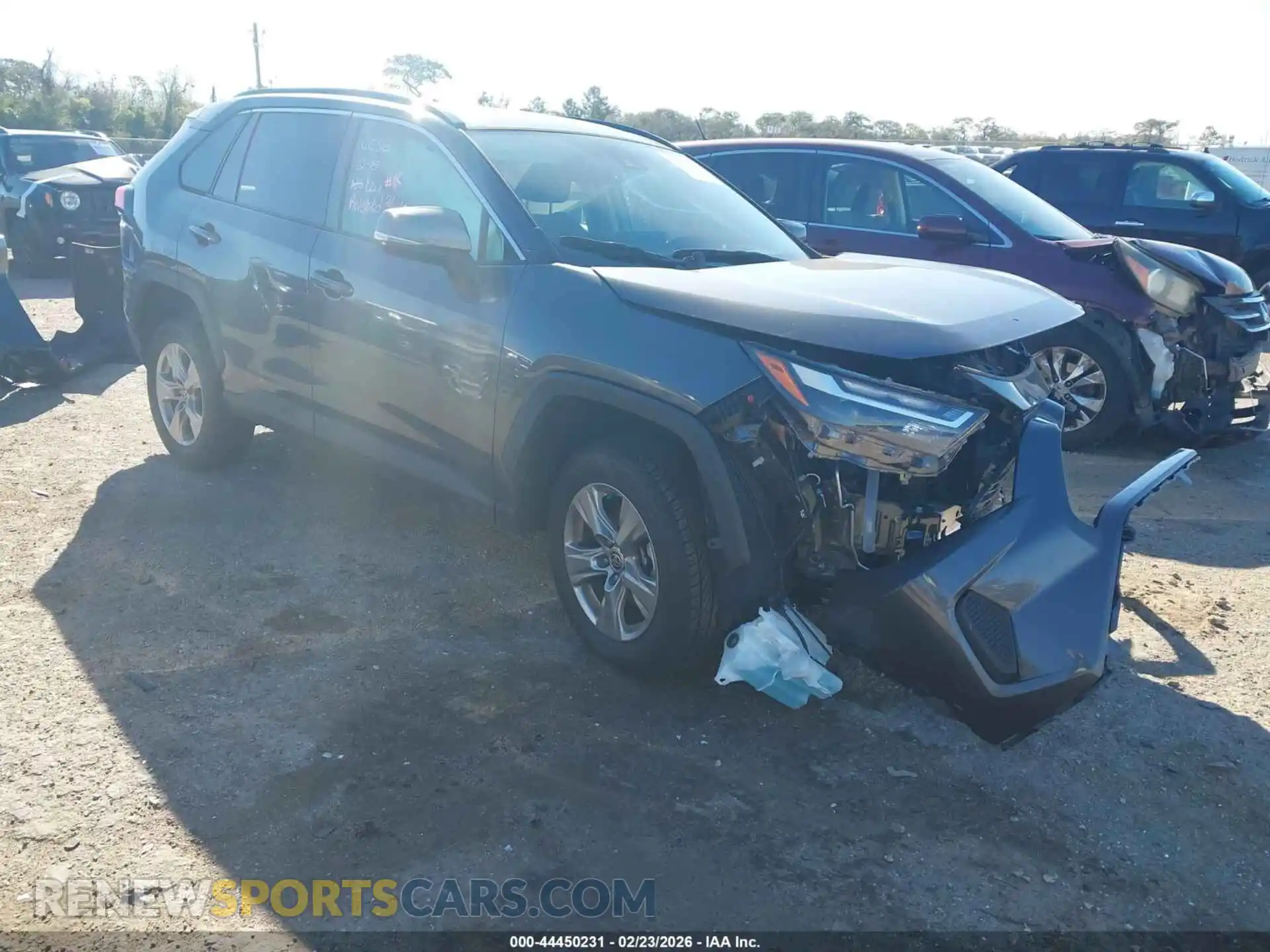 1 Photograph of a damaged car 2T3W1RFV5PW251925 TOYOTA RAV4 2023