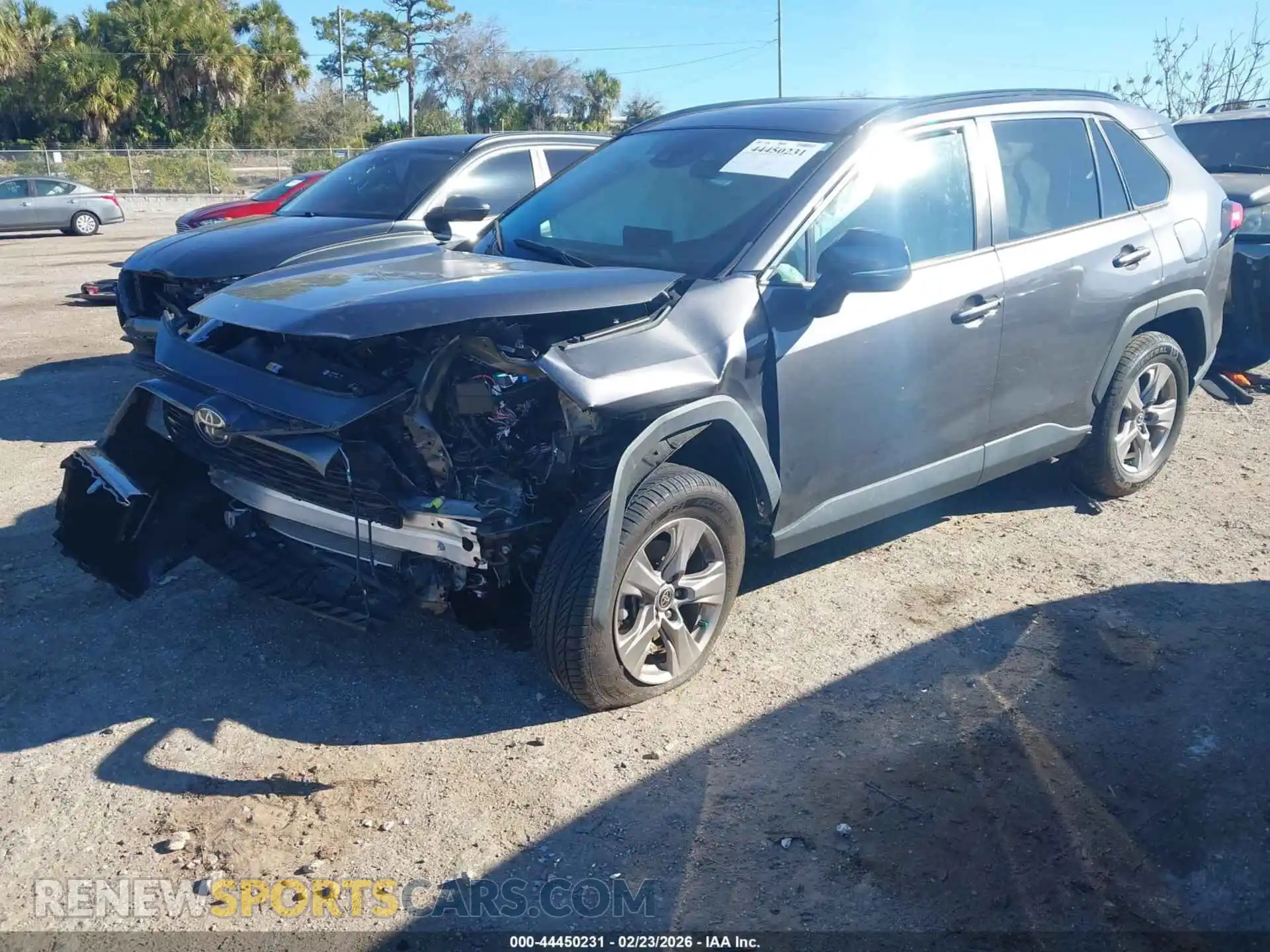 2 Photograph of a damaged car 2T3W1RFV5PW251925 TOYOTA RAV4 2023