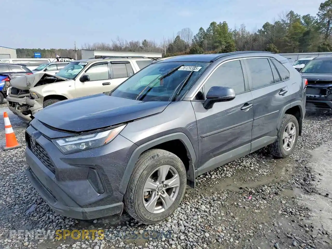 1 Photograph of a damaged car 2T3W1RFV5PW264142 TOYOTA RAV4 2023