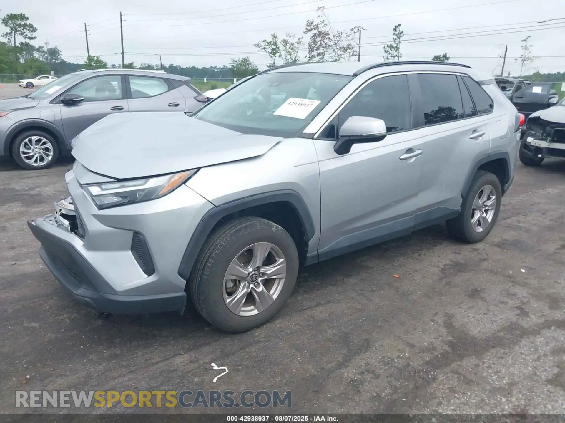 2 Photograph of a damaged car 2T3W1RFV6PC221124 TOYOTA RAV4 2023
