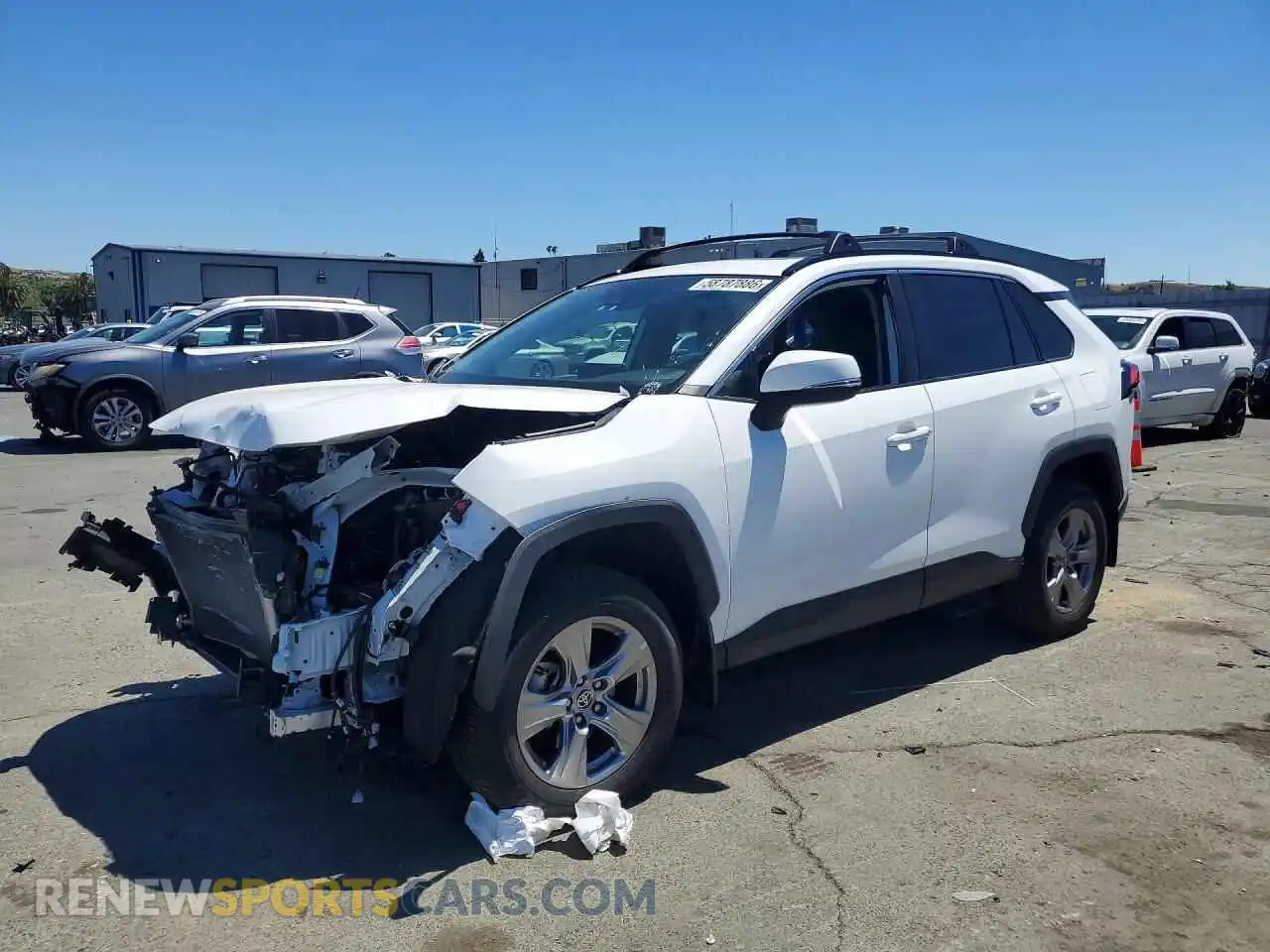 1 Photograph of a damaged car 2T3W1RFV6PC236870 TOYOTA RAV4 2023