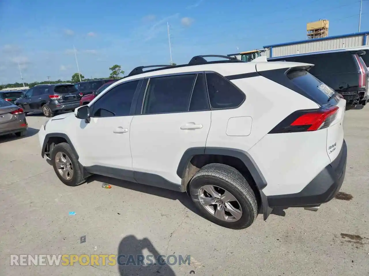 2 Photograph of a damaged car 2T3W1RFV6PW251500 TOYOTA RAV4 2023