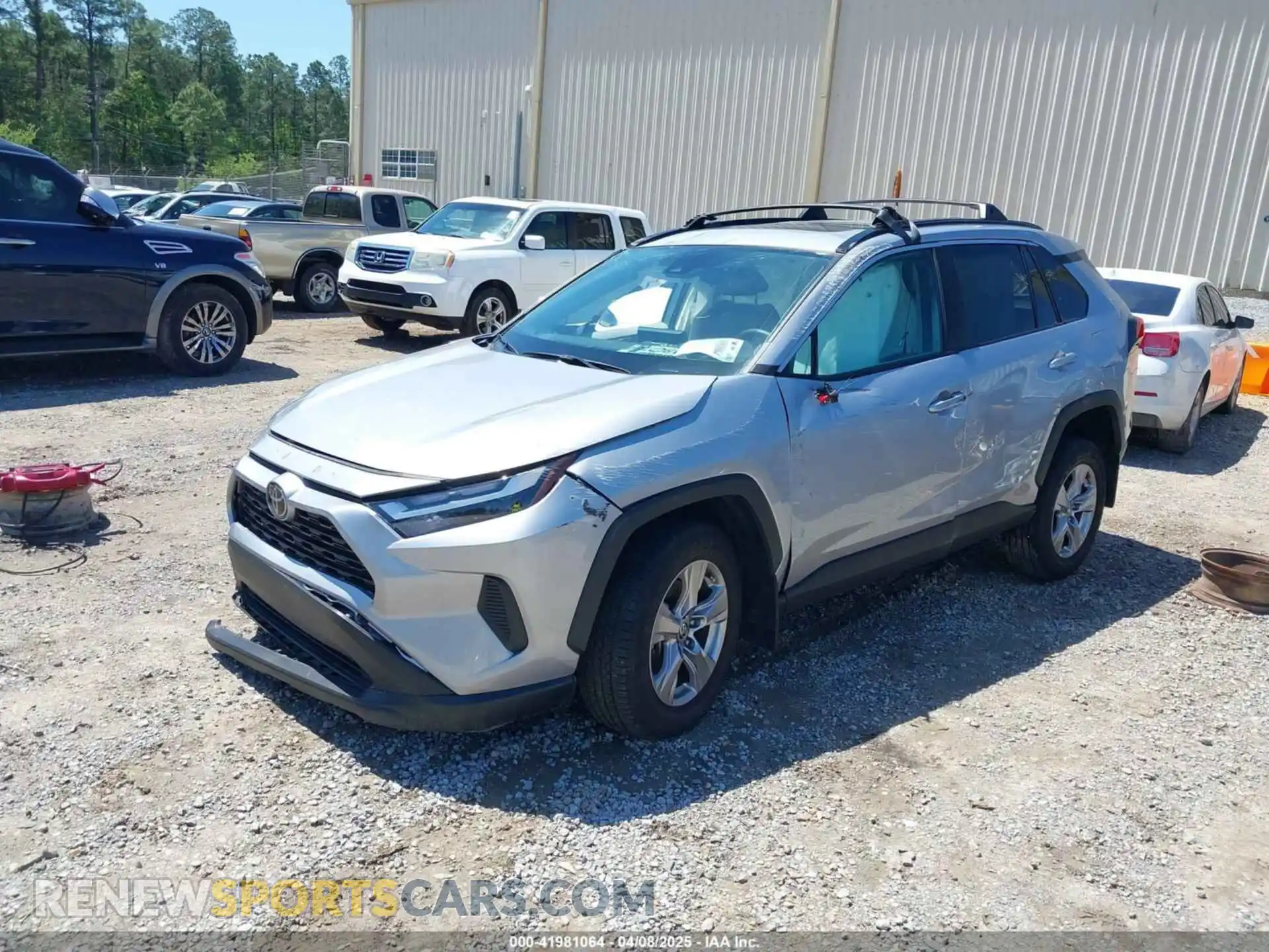 2 Photograph of a damaged car 2T3W1RFV7PC214490 TOYOTA RAV4 2023