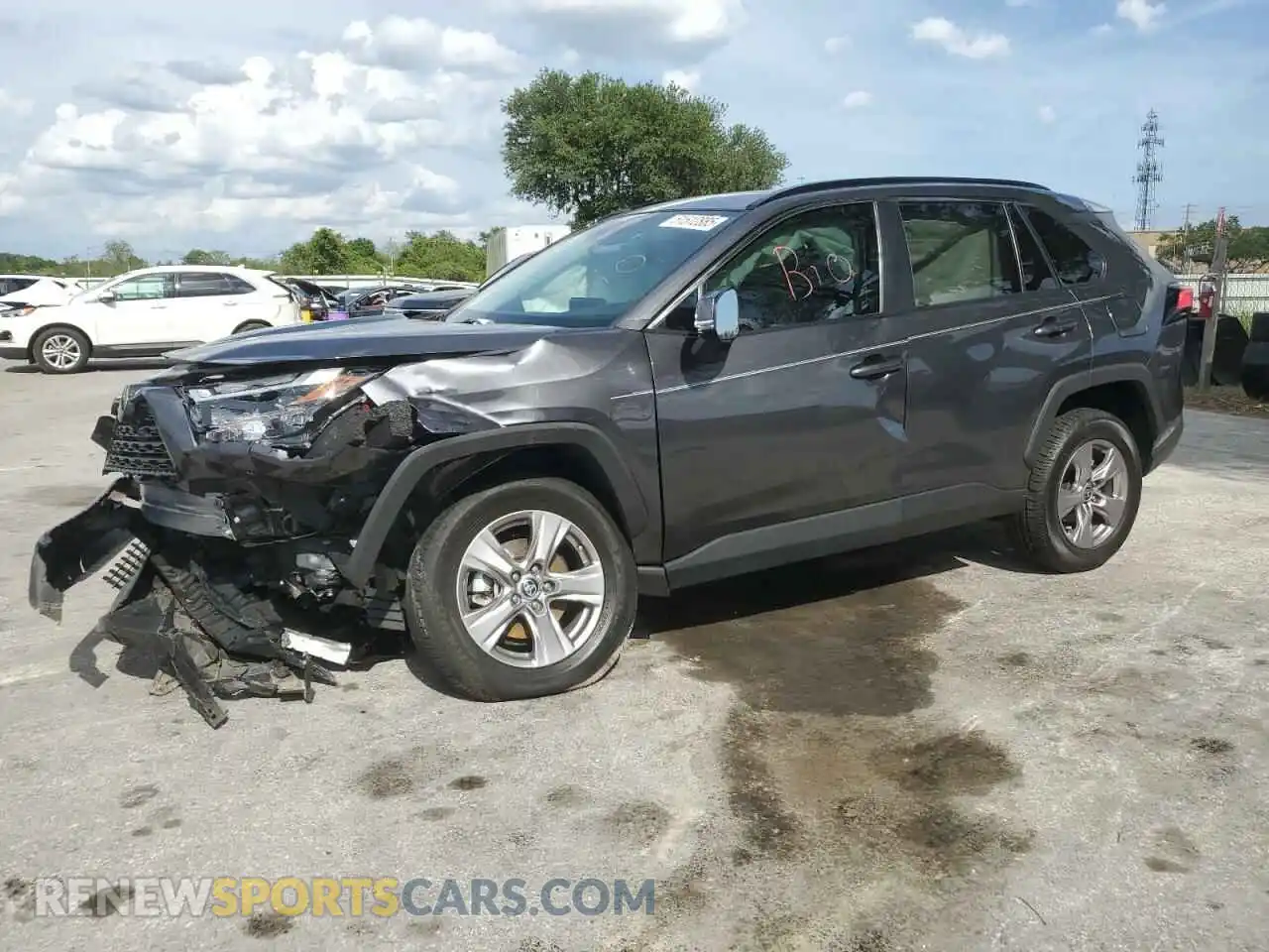 1 Photograph of a damaged car 2T3W1RFV7PC238207 TOYOTA RAV4 2023