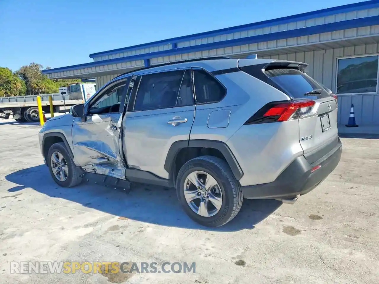 2 Photograph of a damaged car 2T3W1RFV7PW242983 TOYOTA RAV4 2023