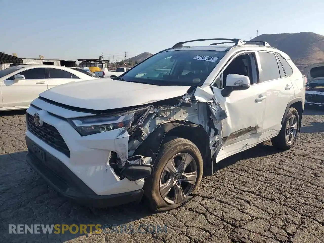 1 Photograph of a damaged car 2T3W1RFV7PW269732 TOYOTA RAV4 2023