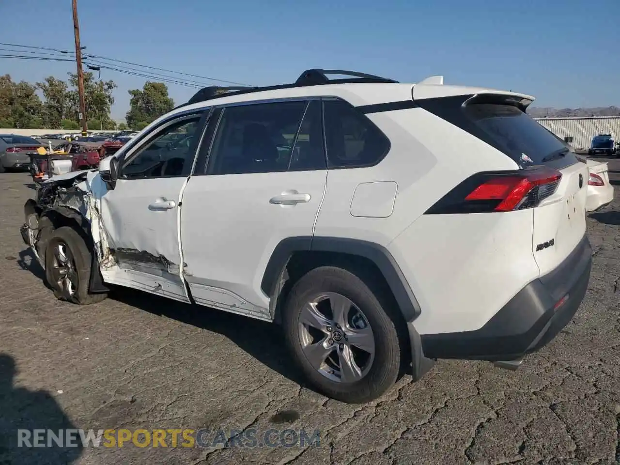 2 Photograph of a damaged car 2T3W1RFV7PW269732 TOYOTA RAV4 2023