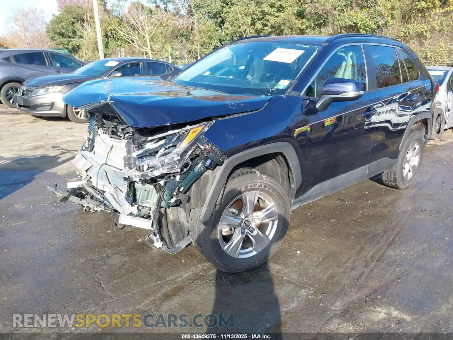 2 Photograph of a damaged car 2T3W1RFV7PW280388 TOYOTA RAV4 2023