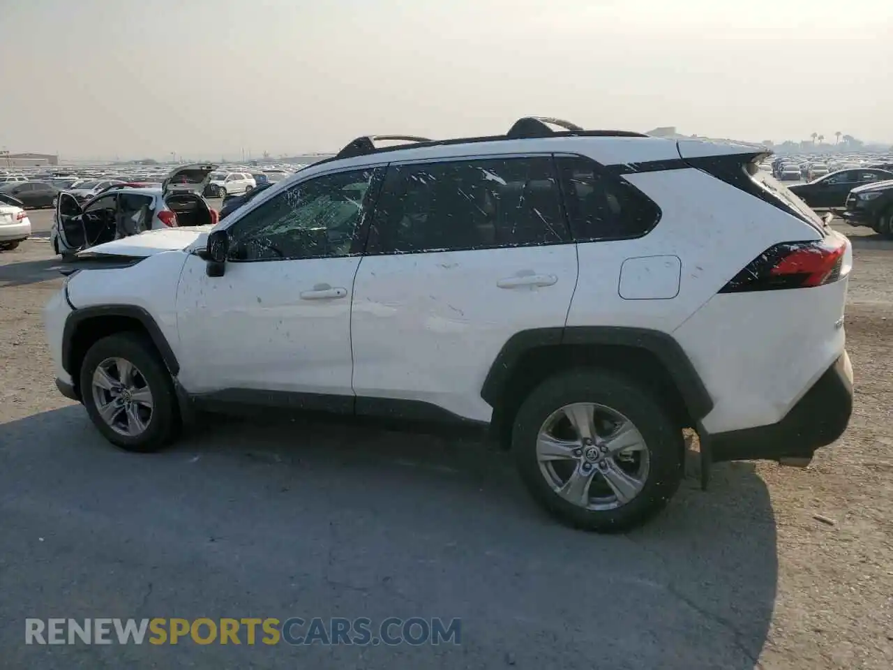 2 Photograph of a damaged car 2T3W1RFV8PC218483 TOYOTA RAV4 2023