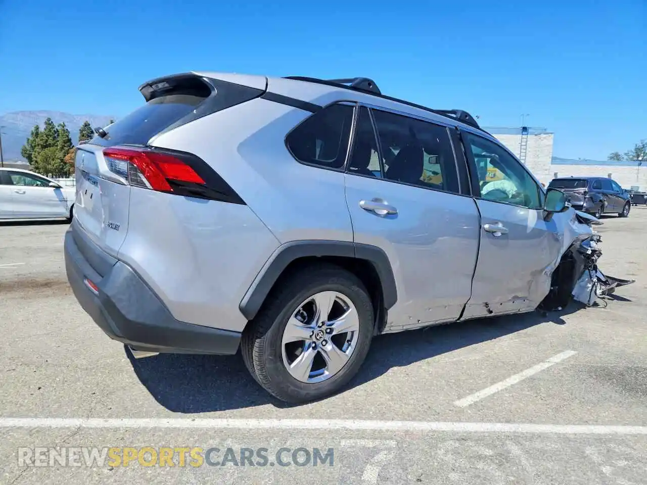 3 fotografías del automóvil dañado 2T3W1RFV8PC225501 TOYOTA RAV4 2023